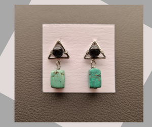 Dainty Stud Earrings - Gemstones (Product ref: E037)