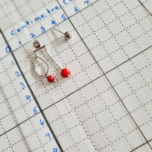 Load image into Gallery viewer, Front Back Earrings - Gemstones (Product ref: E051)
