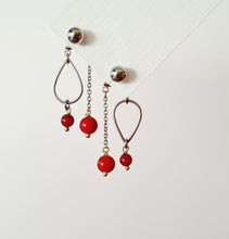 Load image into Gallery viewer, Front Back Earrings - Gemstones (Product ref: E051)

