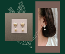 Load image into Gallery viewer, Dainty Stud Earrings - Gemstones (Product ref: E073)
