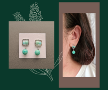 Load image into Gallery viewer, Dainty Stud Earrings - Gemstones (Product ref: E076)
