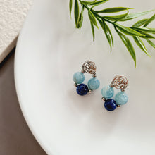 Load image into Gallery viewer, Dainty Stud Earrings - Gemstones (Product ref: E125)
