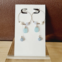 Load image into Gallery viewer, Hoop Earrings - Gemstones (Product ref: E132)
