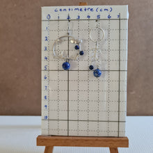Load image into Gallery viewer, Asymmetrical Earrings - Gemstones (Product ref: E170)
