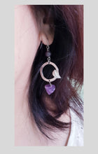 Load image into Gallery viewer, Asymmetrical Earrings - Gemstones (Product ref: E171)
