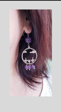 Load image into Gallery viewer, Asymmetrical Earrings - Gemstones (Product ref: E171)
