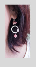 Load image into Gallery viewer, Asymmetrical Earrings - Gemstones (Product ref: E172)
