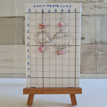 Load image into Gallery viewer, Asymmetrical Earrings - Gemstones (Product ref: E172)
