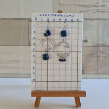 Load image into Gallery viewer, Asymmetrical Earrings - Gemstones (Product ref: E173)

