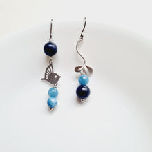 Load image into Gallery viewer, Asymmetrical Earrings - Gemstones (Product ref: E175)
