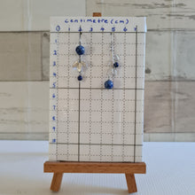 Load image into Gallery viewer, Asymmetrical Earrings - Gemstones (Product ref: E178)
