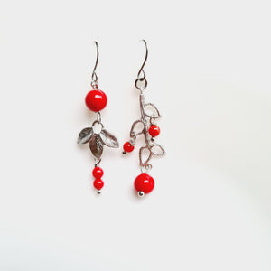 Asymmetrical Earrings - Gemstones (Product ref: E180-S)