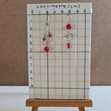 Load image into Gallery viewer, Asymmetrical Earrings - Gemstones (Product ref: E180-S)
