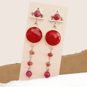 FreeStyle Earrings - Gemstones (Product ref: E185)