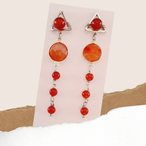 FreeStyle Earrings - Gemstones (Product ref: E187)