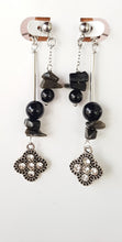 Load image into Gallery viewer, Front Back Earrings - Gemstones (Product ref: E201)
