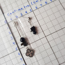 Load image into Gallery viewer, Front Back Earrings - Gemstones (Product ref: E201)
