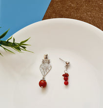 Load image into Gallery viewer, Front Back Earrings - Gemstones (Product ref: E202)
