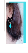 Load image into Gallery viewer, Asymmetrical Earrings - Gemstones (Product ref: E209)
