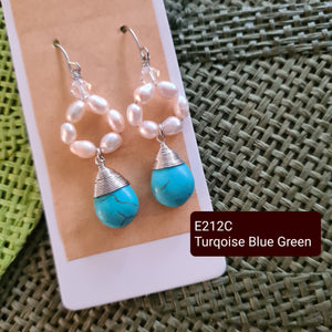 FreeStyle Earrings - Gemstones (Product ref: E212)