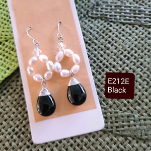 FreeStyle Earrings - Gemstones (Product ref: E212)