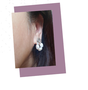 Dainty Stud Earrings - Gemstones (Product ref: E288)