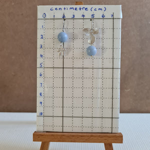 Asymmetrical Earrings - Gemstones (Product ref: E318)