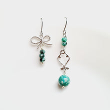 Load image into Gallery viewer, Asymmetrical Earrings - Gemstones (Product ref: E323)
