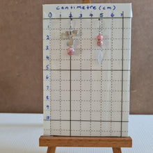 Load image into Gallery viewer, Asymmetrical Earrings - Gemstones (Product ref: E326)
