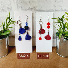 Load image into Gallery viewer, Asymmetrical Earrings - Resin / Acetate  (Product ref: E332)
