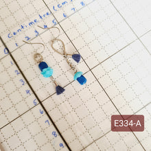 Load image into Gallery viewer, Asymmetrical Earrings - Resin / Acetate  (Product ref: E334)
