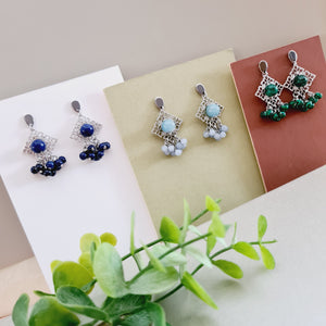 FreeStyle Earrings - Gemstones (Product ref: E360)