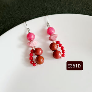 FreeStyle Earrings - Gemstones (Product ref: E361)