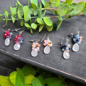 FreeStyle Earrings - Gemstones (Product ref: E364)