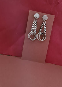 Steel Earrings - (Product ref: E380)