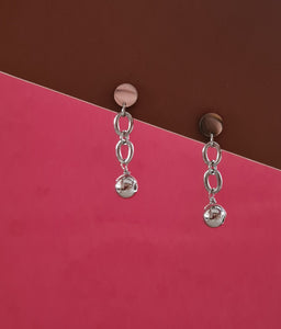 Steel Earrings - (Product ref: E383)