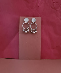 Steel Earrings - (Product ref: E387)