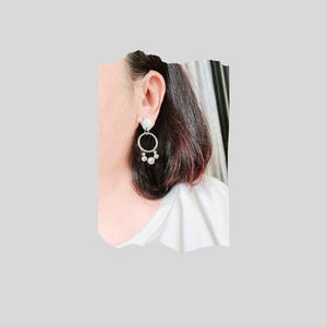 Steel Earrings - (Product ref: E387)