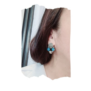 Stud Earrings - Gemstones (Product ref: E433)