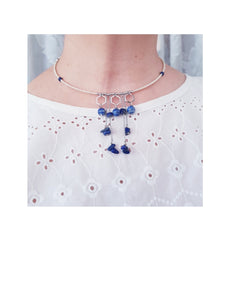 Choker Necklace - Gemstones ( Product ref: N141 )