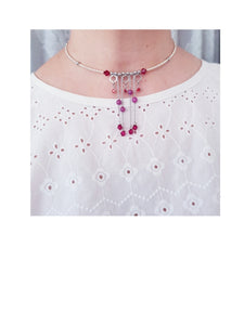 Choker Necklace - Gemstones ( Product ref: N142 )