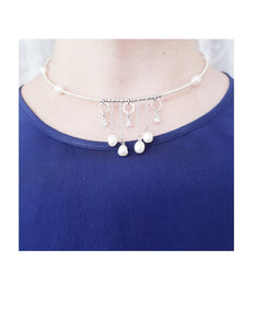 Choker Necklace - Gemstones ( Product ref: N143 )