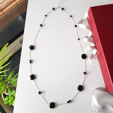 Load image into Gallery viewer, Contemporary Necklace - Gemstones linked ( Product ref: N155 )
