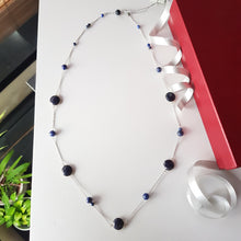 Load image into Gallery viewer, Contemporary Necklace - Gemstones linked ( Product ref: N156 )
