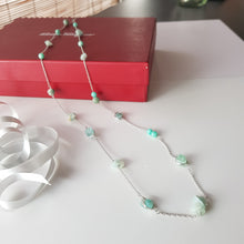 Load image into Gallery viewer, Contemporary Necklace - Gemstones linked ( Product ref: N158 )
