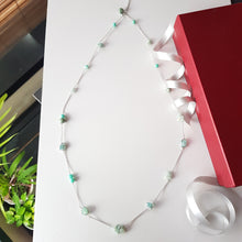 Load image into Gallery viewer, Contemporary Necklace - Gemstones linked ( Product ref: N158 )
