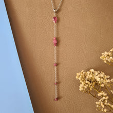 Load image into Gallery viewer, Minimalist Necklace - Gemstones (Product ref: N244)
