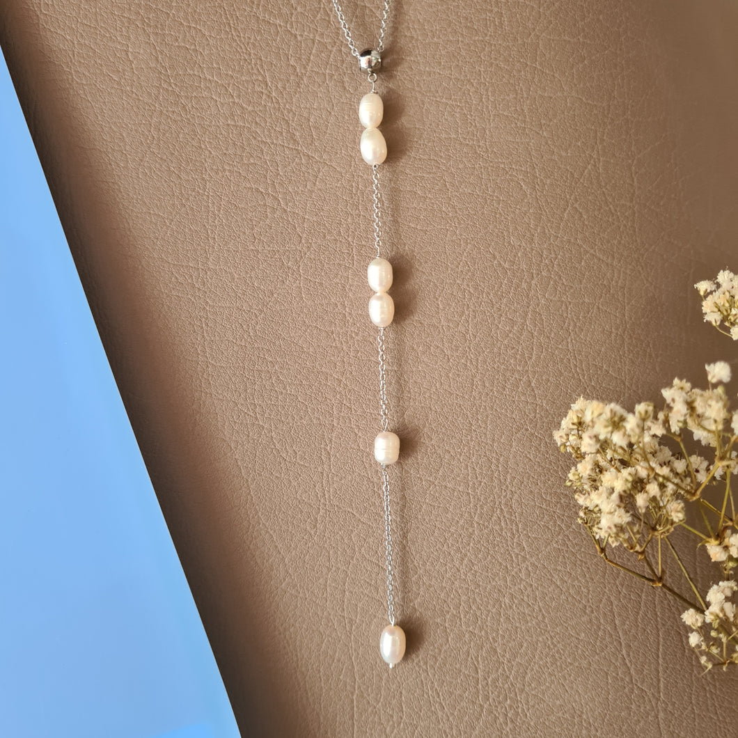 Minimalist Necklace - Gemstones (Product ref: N245)
