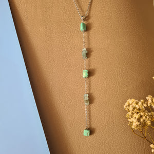 Minimalist Necklace - Gemstones (Product ref: N252)