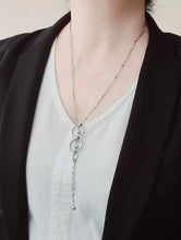 Load image into Gallery viewer, Steel Statement Necklace - (Product ref: N425)
